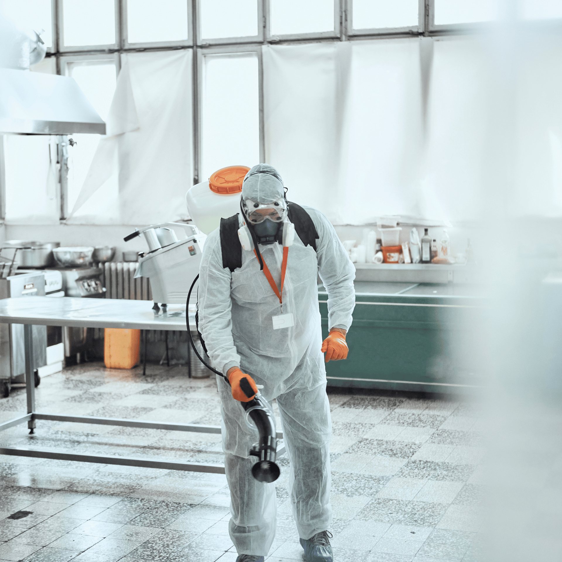 Disinfection cleaning 3